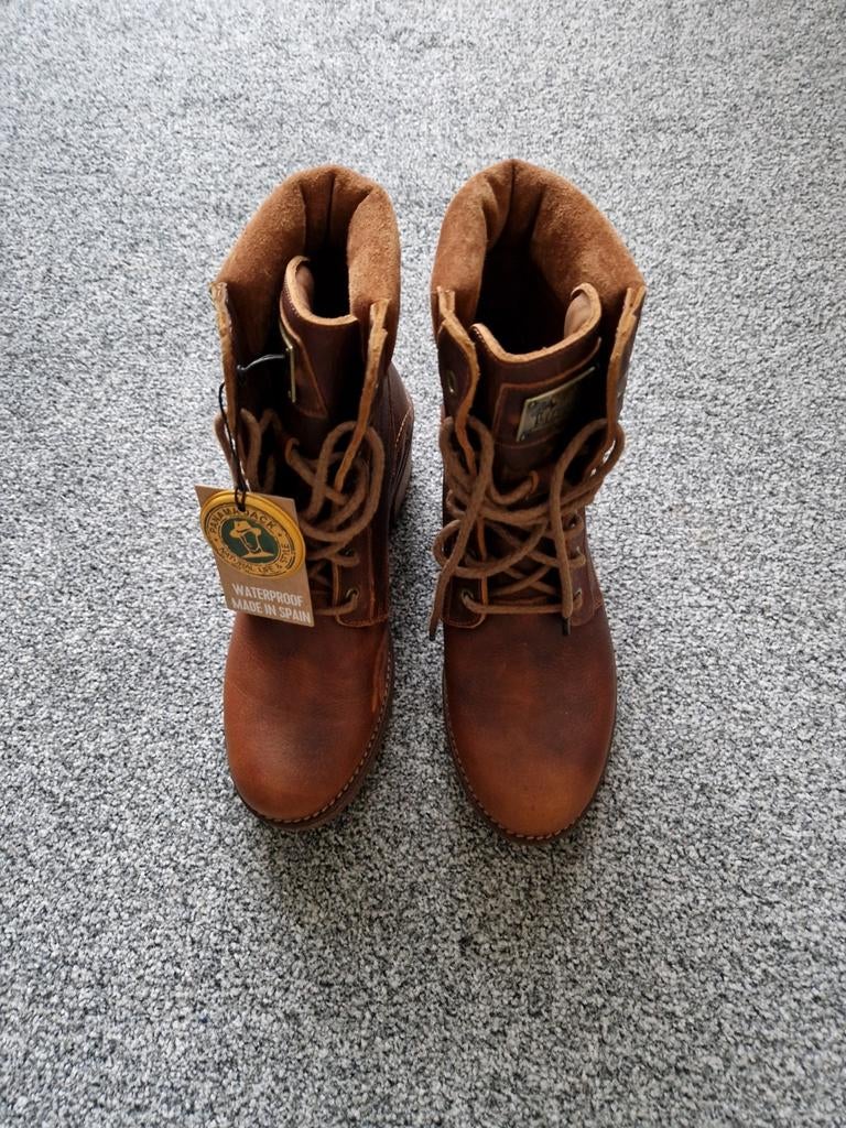 PANAMA JACK PHOEBE B10 LEREN VETERBOOTS COGNAC MAAT 38, Bruin, Overige typen, Nieuw, Ophalen of Verzenden
