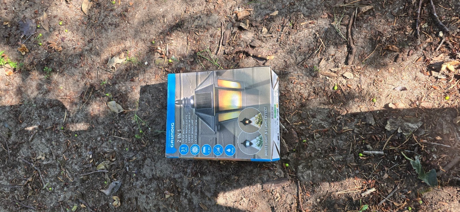 Solar Tuinverlichting, Ophalen, Zonne-energie, Kunststof, Gebruikt