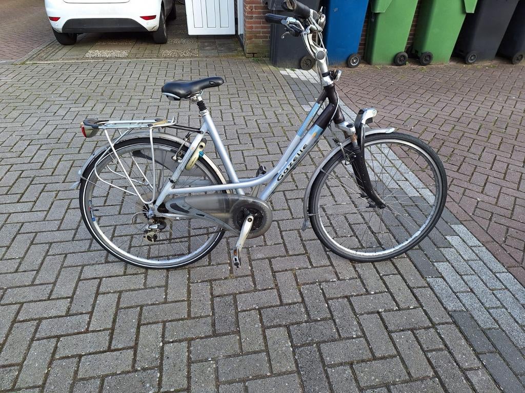 Gazelle damesfiets in goede staat, Fietsen en Brommers, Fietsen | Dames | Damesfietsen, Ophalen, Versnellingen, Gazelle, 53 tot 56 cm