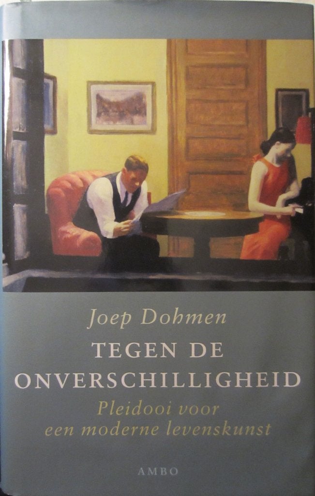 Tegen de onverschilligheid - Joep Dohmen, Boeken, Ophalen of Verzenden, Gelezen