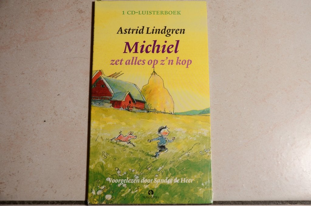 Michiel zet alles op z'n kop / Astrid Lindgren 1 cd NIEUW, Ophalen of Verzenden, Cd, Kind