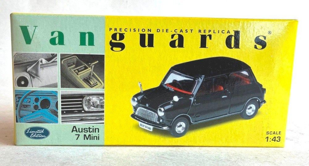 Austin Seven Mini zwart Vanguards VA01306., Ophalen of Verzenden, Zo goed als nieuw, Auto, Vanguards