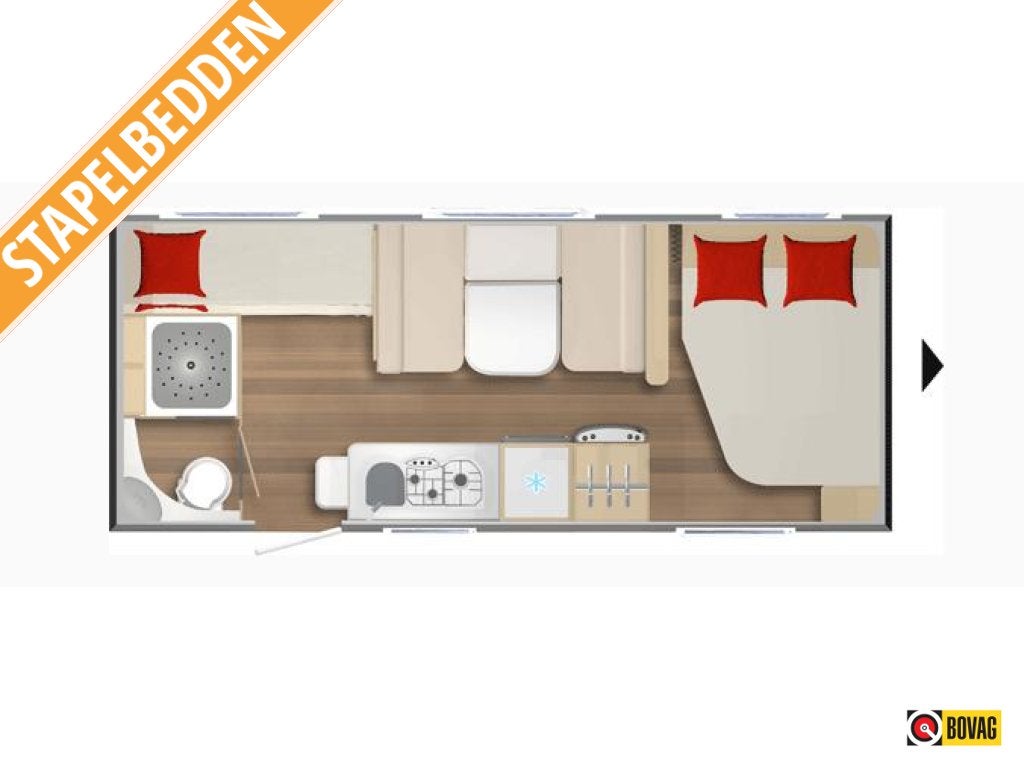 Bürstner Averso 560 TK, Rondzit, Bedrijf, Tot en met 6, 1250 - 1500 kg
