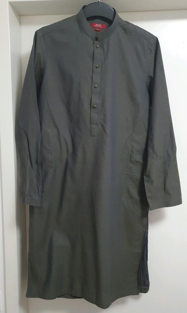 Heren/jongens qamis kameez kurta XS 170/176 - Een keer gedra, Kleding | Heren, Overige Herenkleding, Zo goed als nieuw, Ophalen of Verzenden
