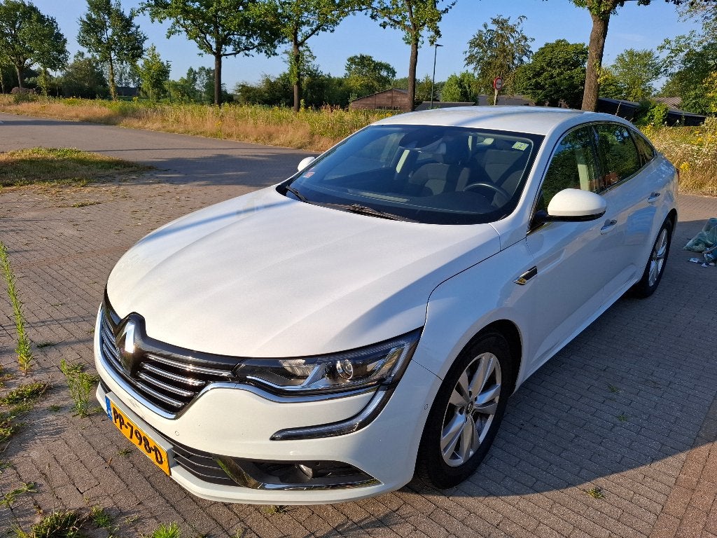 Renault Talisman 1.6 Energy TCe 150pk EDC 2016 Wit, Auto's, Renault, Particulier, Talisman, ABS, Achteruitrijcamera, Airbags, Airconditioning