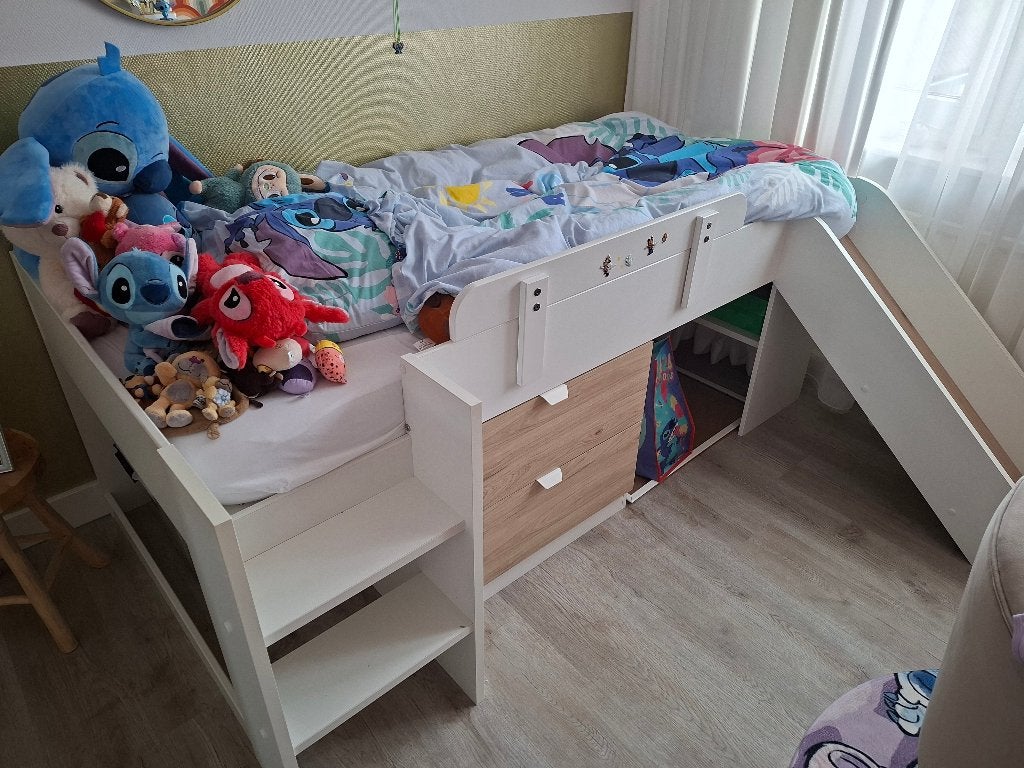 Kinderbed, 85 tot 100 cm, Gebruikt, Ophalen of Verzenden, Matras