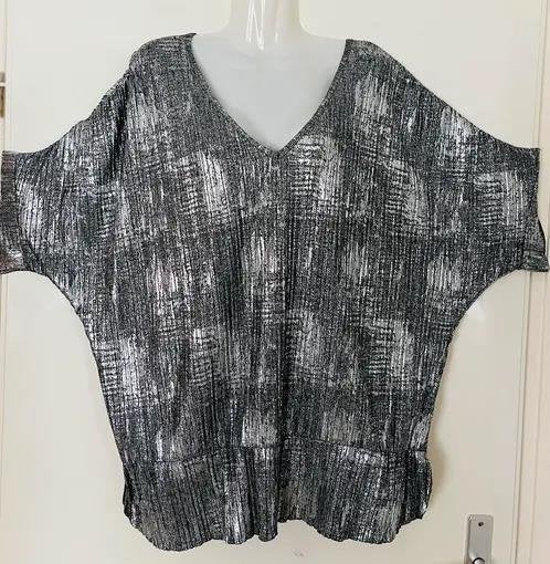 Costes zilverkleurige top maat 46 [v]
