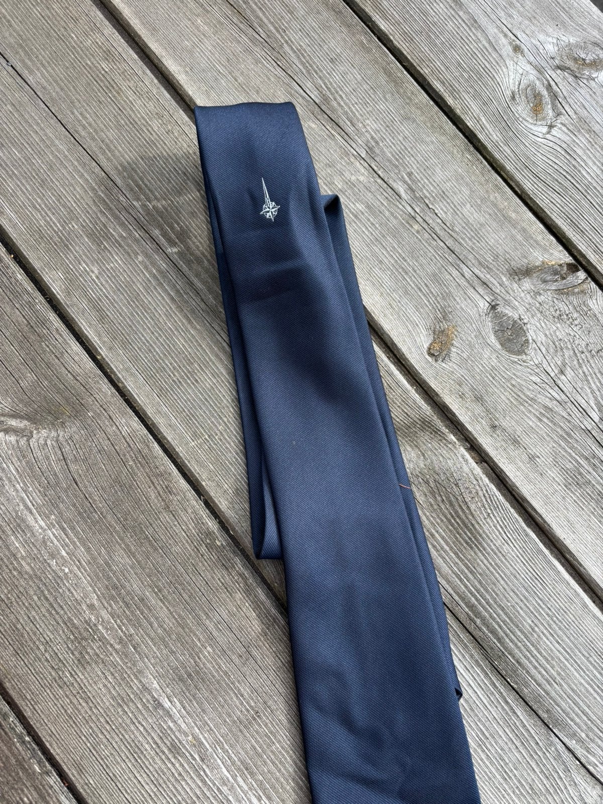 Stropdas cravat club den haag, Verzenden, Blauw