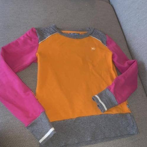 Ninni vi 146 152 trui roze oranje mooi, Gebruikt, Verzenden, Meisje, Ninni Vi