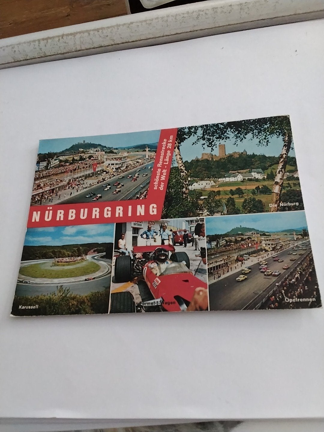 Vintage Nürburgring Ansichtkaart - Formule 1 & Opelrennen, Ophalen of Verzenden, 1980 tot heden