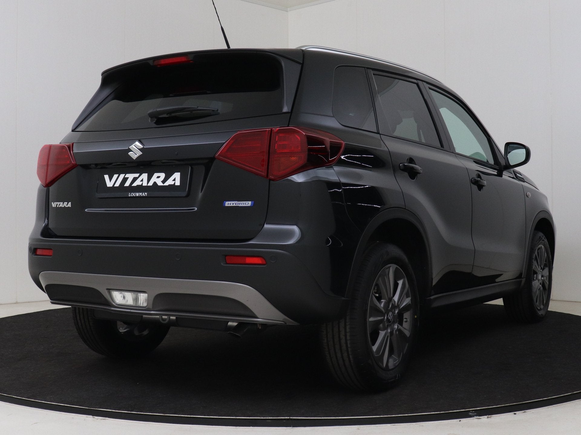 Suzuki Vitara 1.4 Boosterjet Smart Hybrid Select | Privacy G, Voorwielaandrijving, 12 maanden, Stof, Zwart