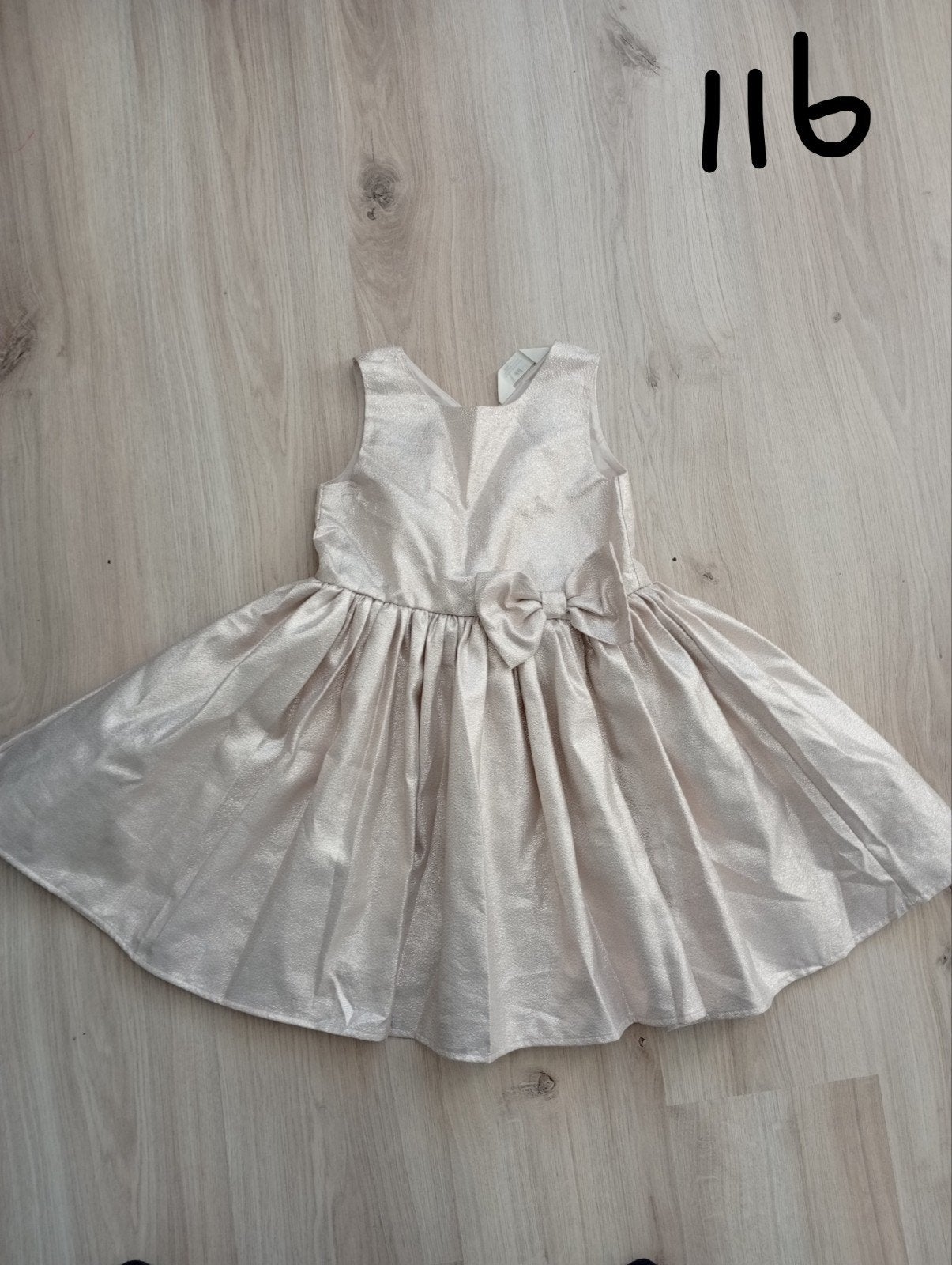 Nette jurk  maat 116, Kinderen en Baby's, Kinderkleding | Maat 116, Ophalen of Verzenden, Zo goed als nieuw, Meisje, Jurk of Rok