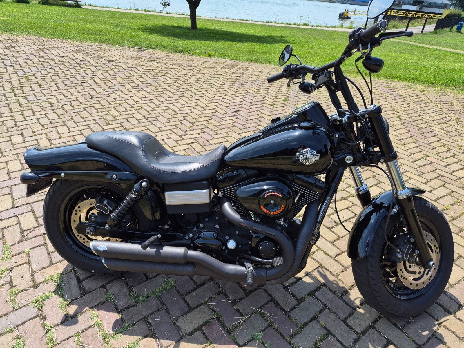 Harley-Davidson Fat Bob - Krachtige Chopper, 2 cilinders, Gebruikt, Particulier, Meer dan 35 kW