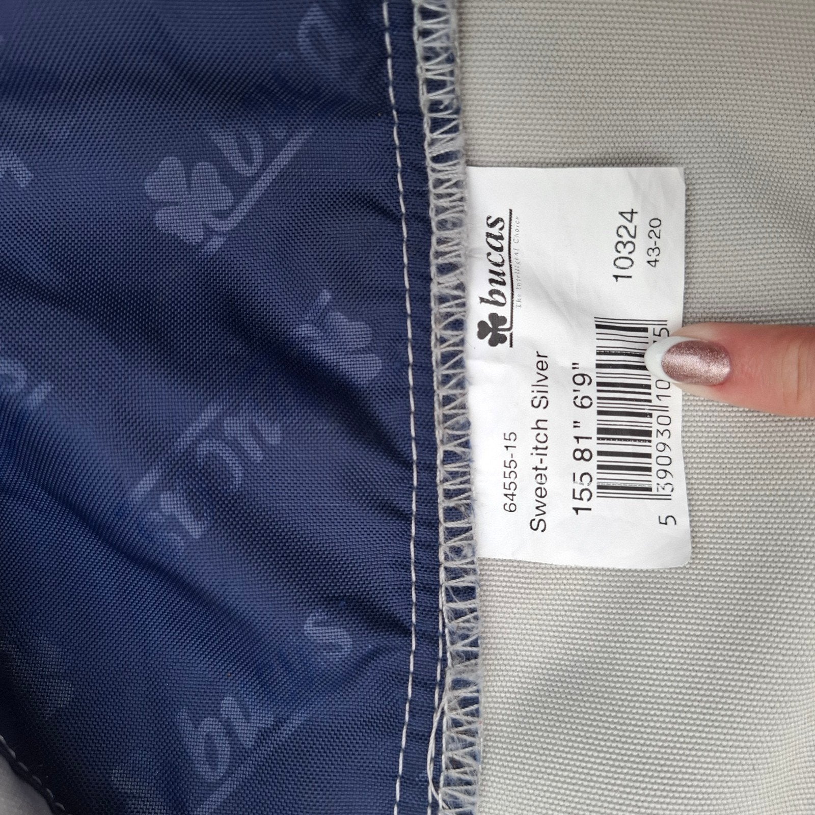 bucss sweet itch silver 205/6.9, Ophalen of Verzenden, Zilver, Full (L), Bucas