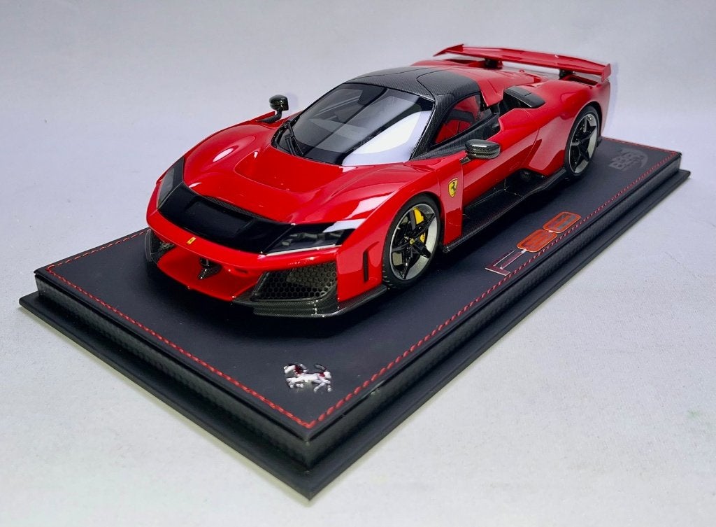 Ferrari F80 Rood 1:18 P18253A1 van BBR, Ophalen of Verzenden, Nieuw, Auto, Overige merken
