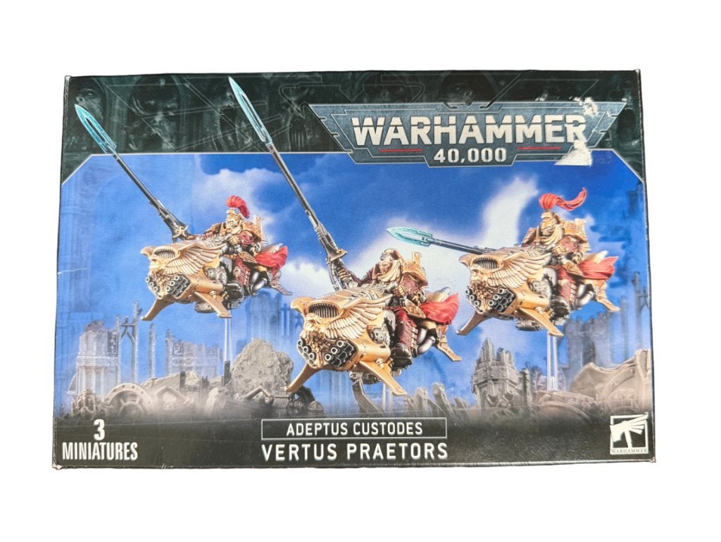 Warhammer 40K Adeptus Custodes Vertus Praetors, Hobby en Vrije tijd, Wargaming, ., Warhammer, Ophalen of Verzenden, Zo goed als nieuw