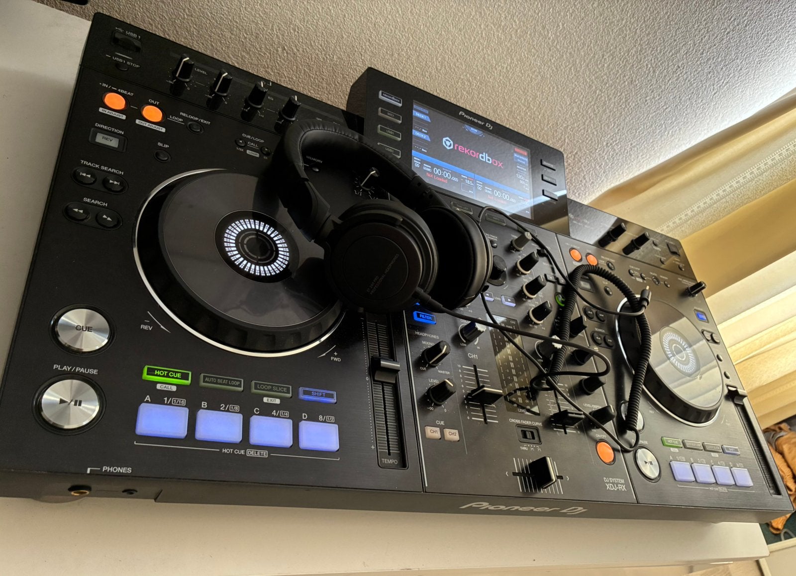 Pioneer XDJ-RX + DT 240 PRO Proffesional Headphones, Muziek en Instrumenten, Dj-sets en Draaitafels, Ophalen, Zo goed als nieuw