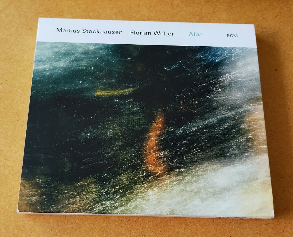 Markus Stockhausen Florian Weber - Alba CD 2016 ECM, Ophalen of Verzenden, Zo goed als nieuw, Jazz
