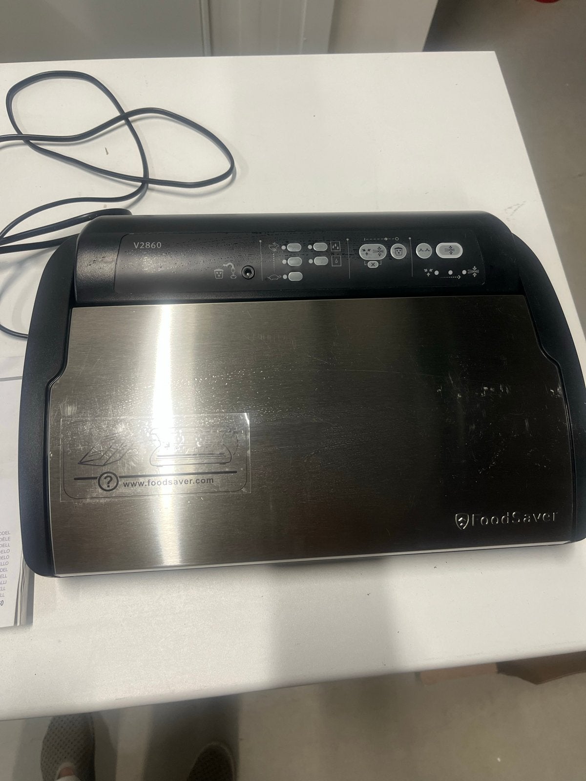 FoodSaver V2860 Vacuümsealsysteem, Ophalen, Zo goed als nieuw
