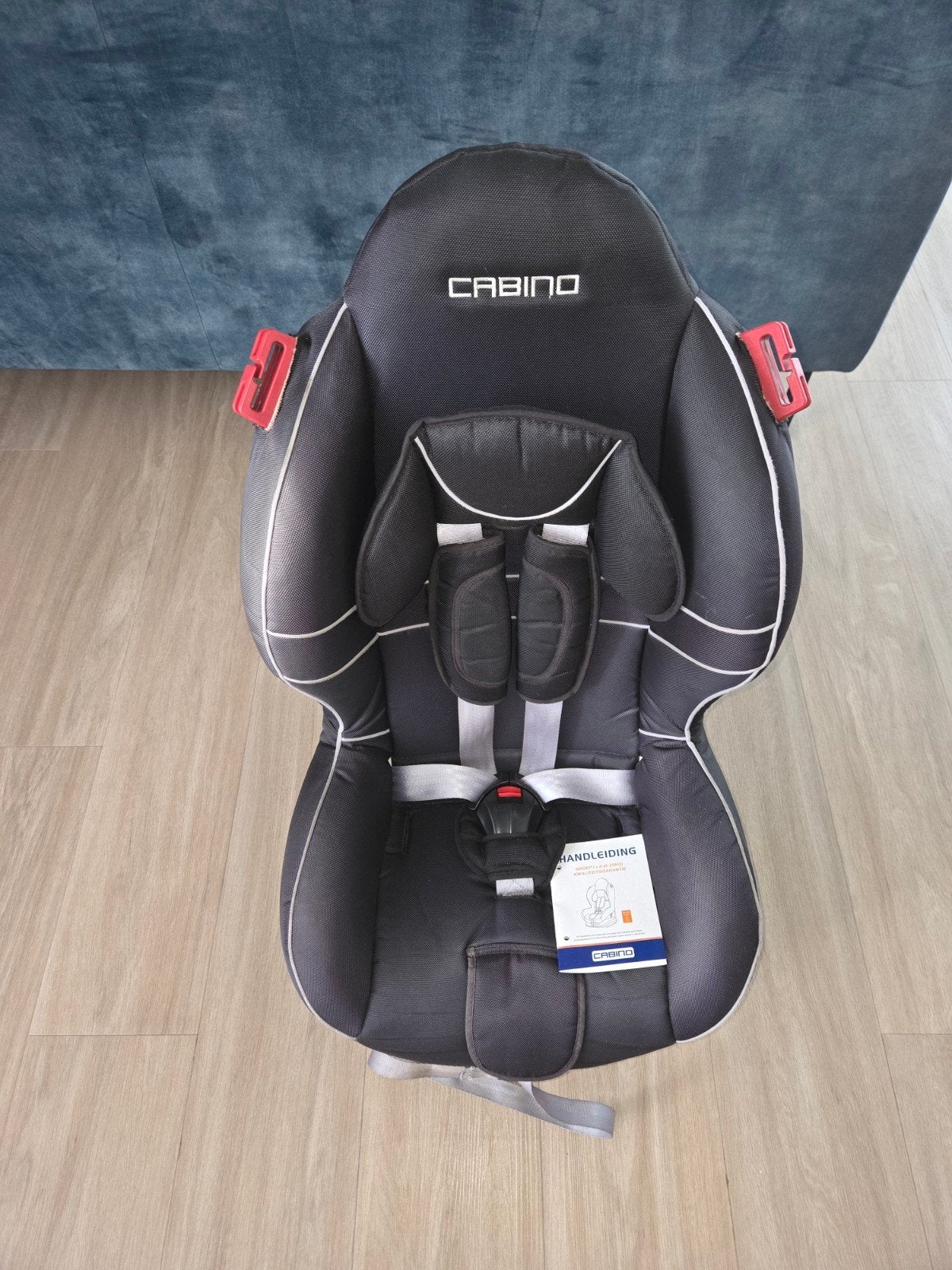 Cabino Protector Autostoel 9-25kg - Zwart, Zo goed als nieuw, Ophalen