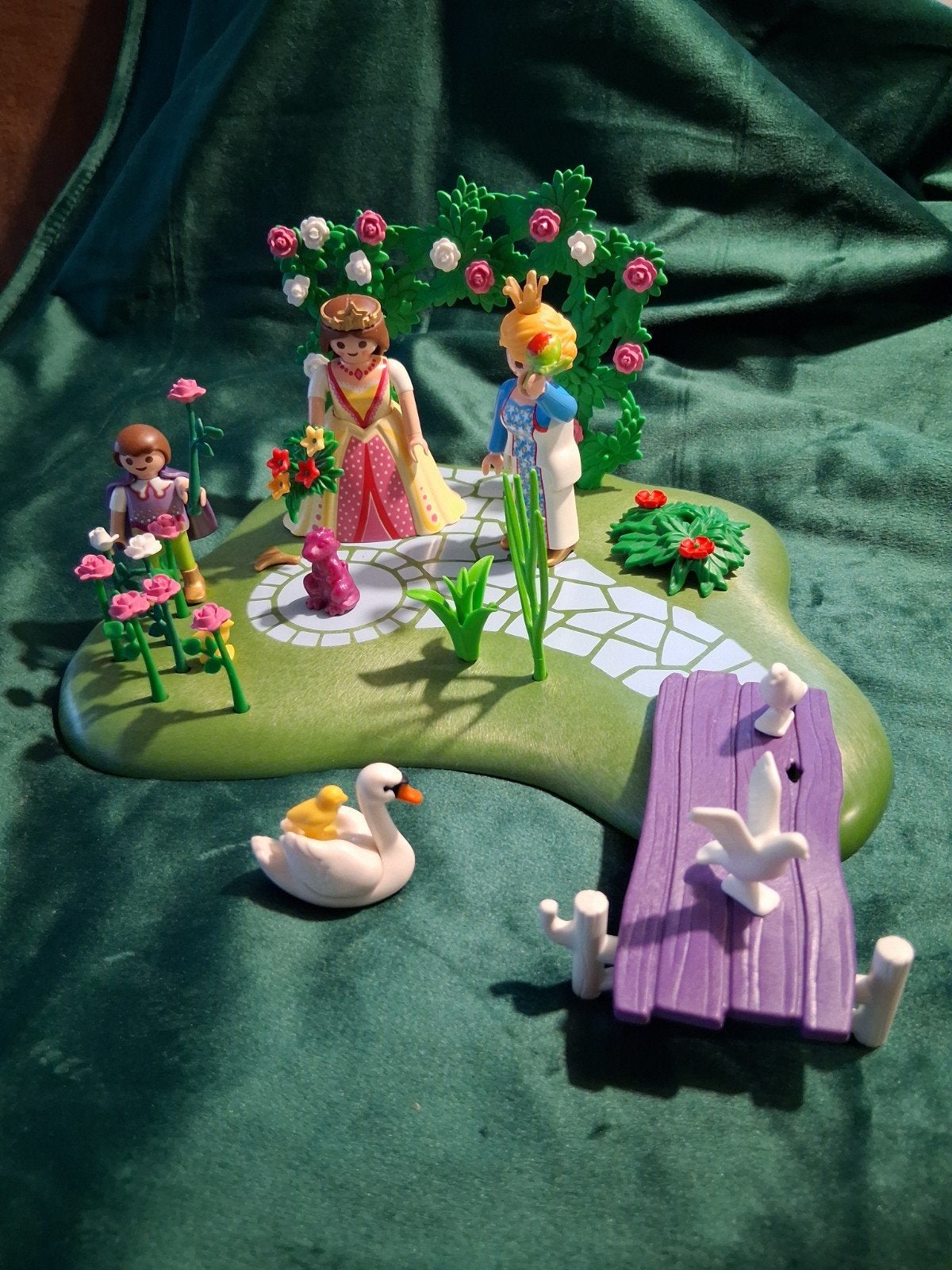 Playmobil Sprookjes Kasteeltuin met Prins en Prinses, Ophalen of Verzenden, Zo goed als nieuw, Jongen of Meisje