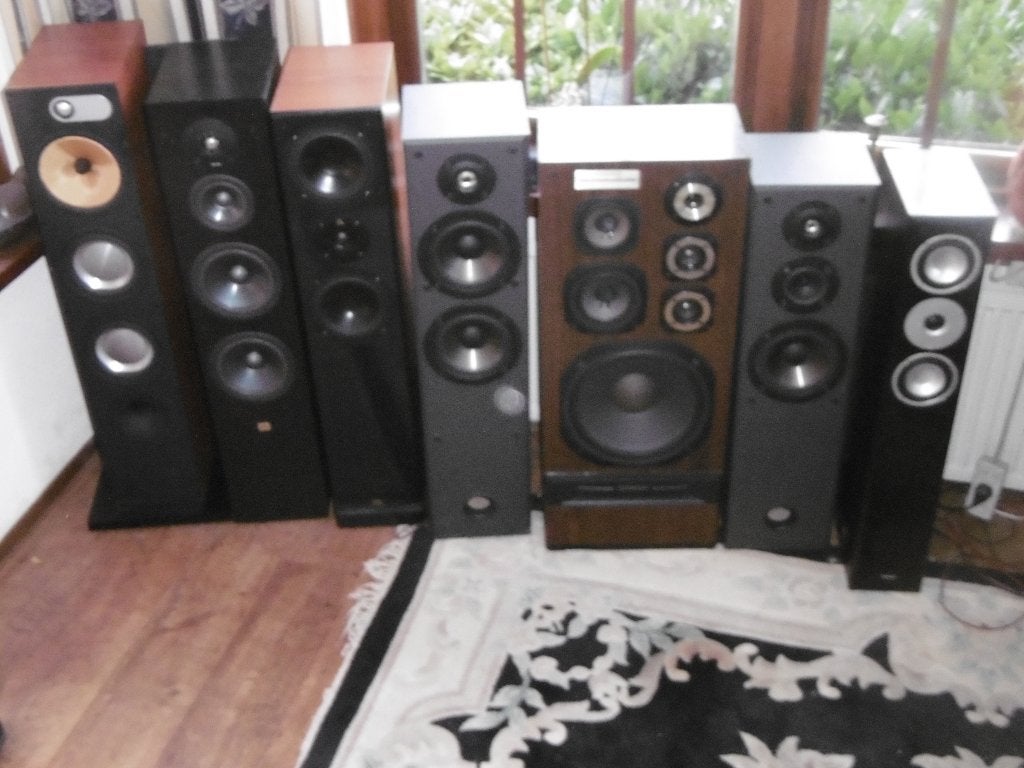 speakers Magnat speaker set, 150 watt of meer, Vloerstaande luidspreker, Gebruikt, Magnat