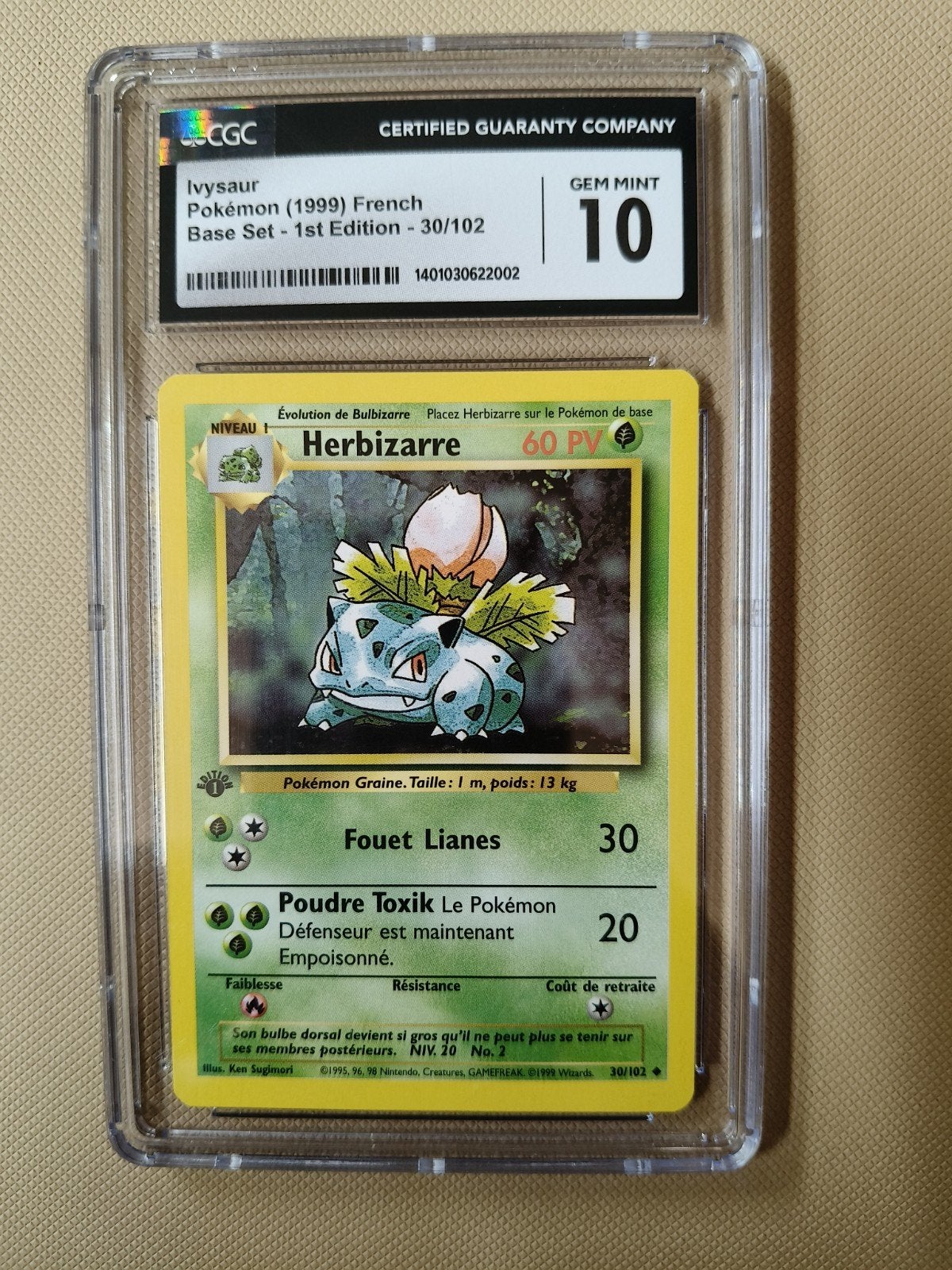 Ivysaur 1 edition , Clefairy,  kadabra gegraden kaarten, Ophalen of Verzenden, Zo goed als nieuw, Meerdere kaarten