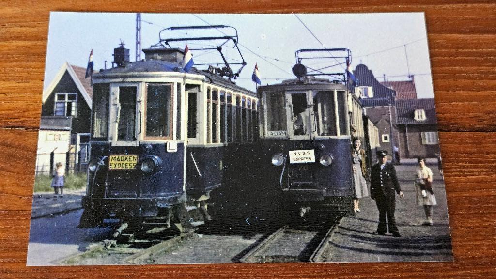 Foto TRAM NZH Haarlem A26 A75 Marken, Verzenden, Gebruikt, Tram, Overige typen