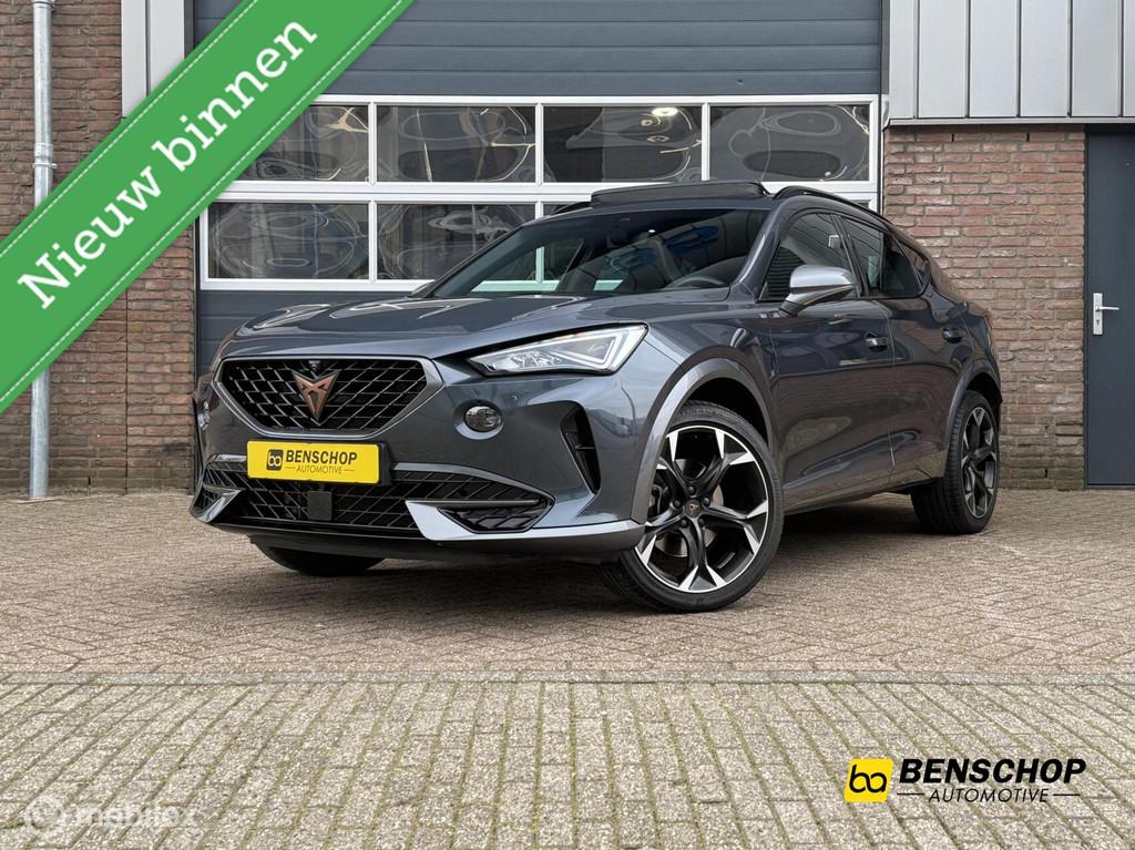 CUPRA Formentor 1.5 TSI Schuifdak Bucket Virtual 360 Camera, Auto's, 15 km/l, 1498 cc, Zwart, 4 cilinders
