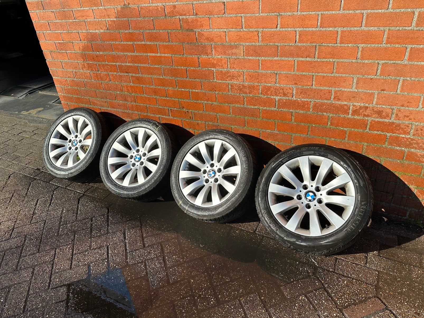E60 wielen 17 inch, Ophalen