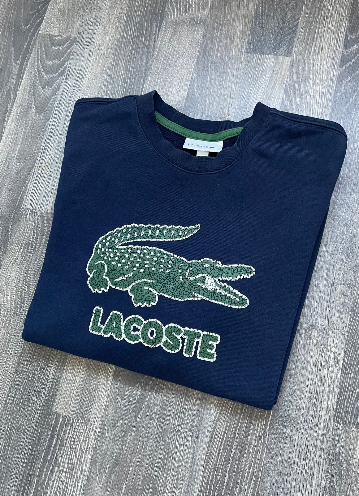 Lacoste sweater maat M, Ophalen of Verzenden, Gedragen, Maat 48/50 (M), Blauw