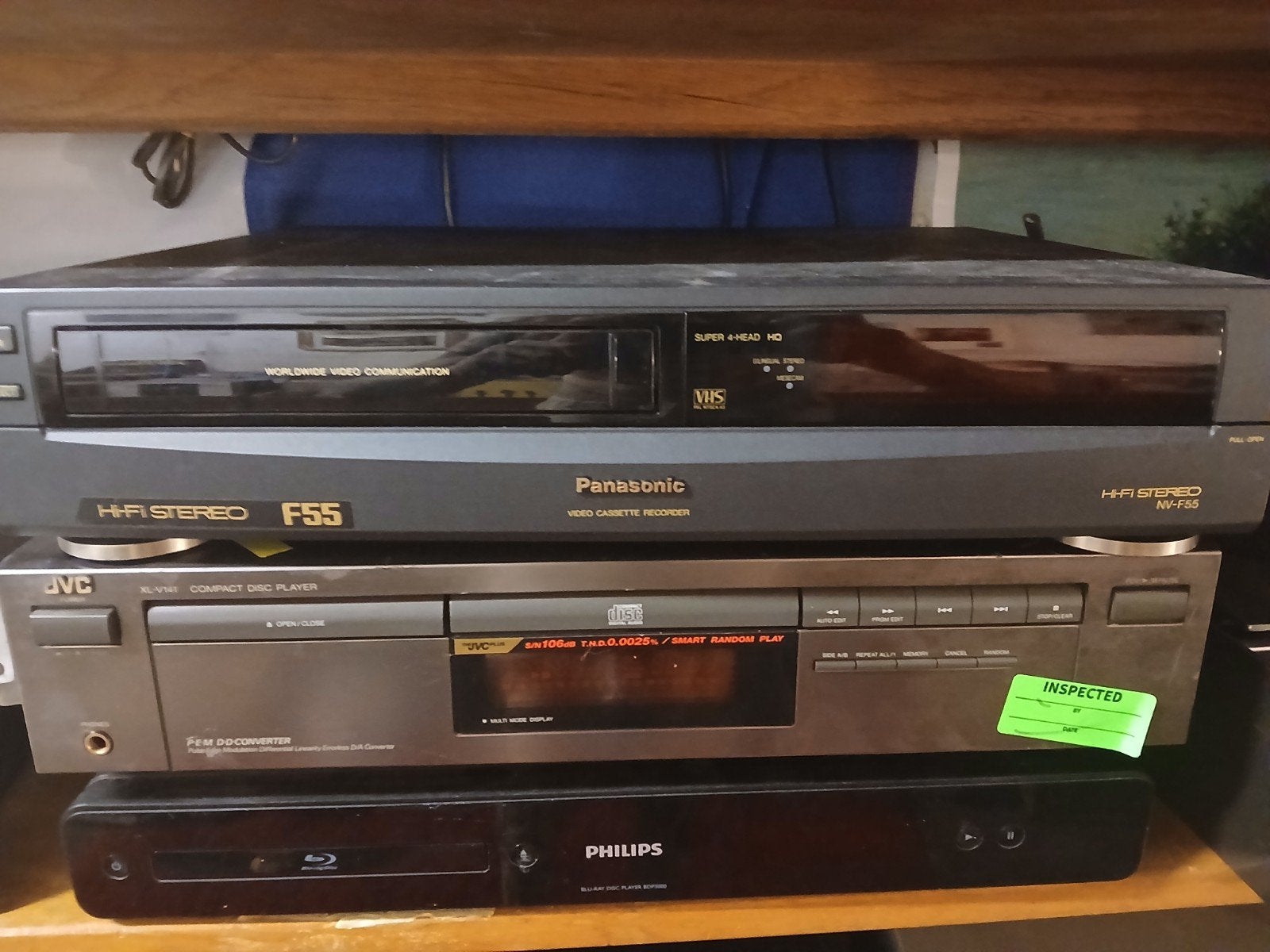 Philips Blu-ray speler - Onderste apparaat, Audio, Tv en Foto, Blu-ray-spelers, Ophalen of Verzenden