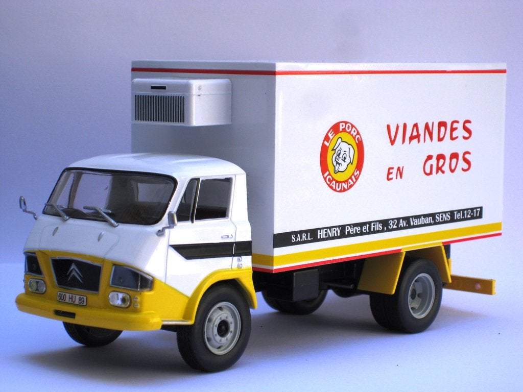 Citroen 350 N Belphégor vleeskoelwagen 1969 Altaya 1:43, Ophalen of Verzenden, Nieuw, Auto, Overige merken