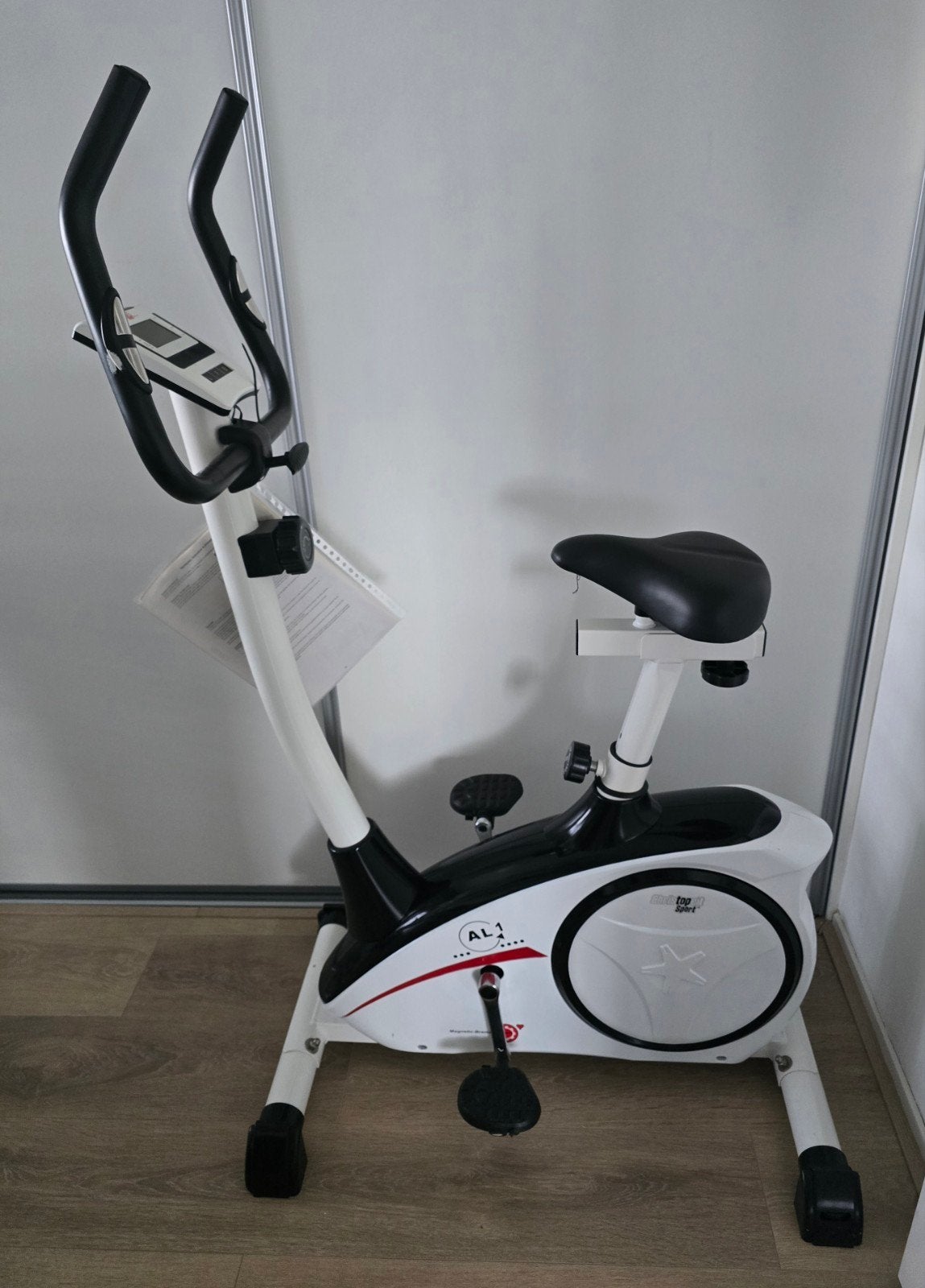 Christopeit AL 1 Fiets - hometrainer wit, Ophalen, Zo goed als nieuw, Hometrainer