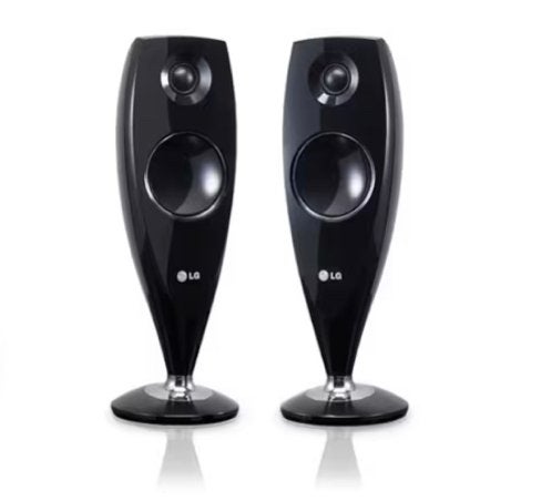 LG Speakers 150W / 2x75W, zwart hoogglans, nieuwstaat, Audio, Tv en Foto, Home Cinema-sets, Overige merken, 2.1-systeem, 70 watt of meer