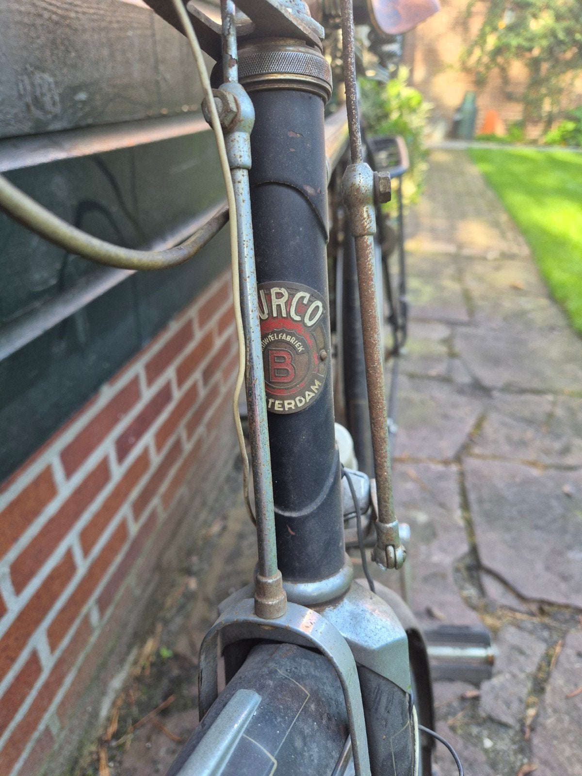 Burco oldtimer fiets, Fietsen en Brommers, Ophalen