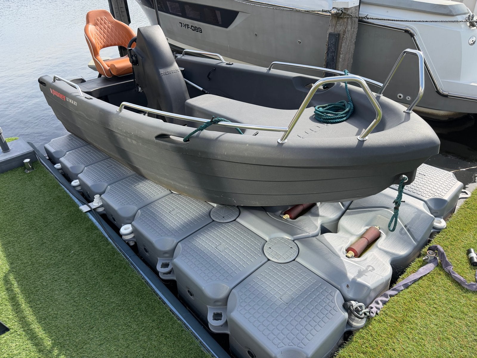 Pioneer 12 Maxi met Epropulsion Spirit 3.0 Plus, Ophalen, Overige merken, Buitenboordmotor, Sloep