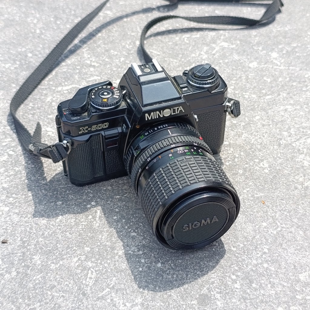 ≥ Minolta X 500 Fotocamera Analoge SLR Te Koop | Marktplaats