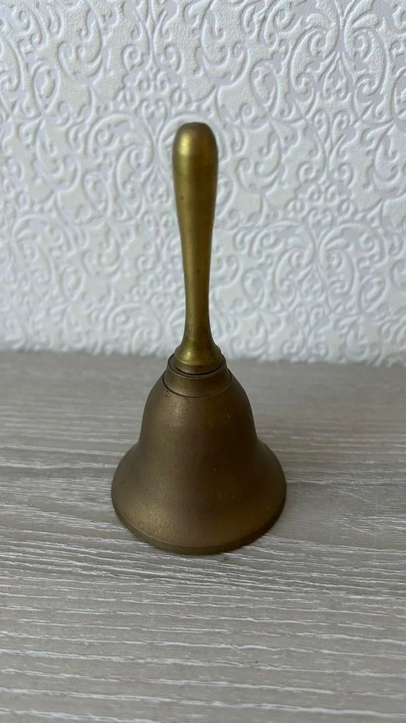 Eenvoudige koperen tafelbel, Antiek en Kunst, Antiek | Koper en Brons, Ophalen of Verzenden, Koper