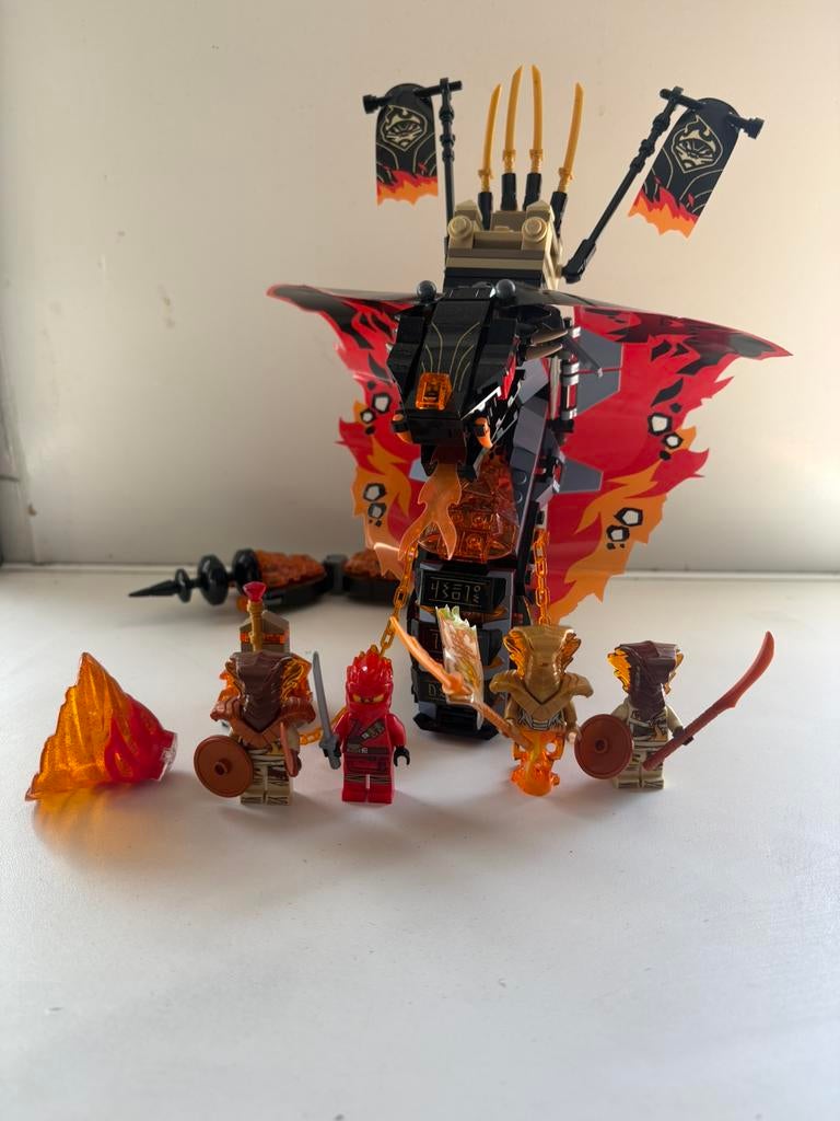 Lego ninjago fire fang, Kinderen en Baby's, Speelgoed | Bouwstenen, Ophalen of Verzenden, Zo goed als nieuw