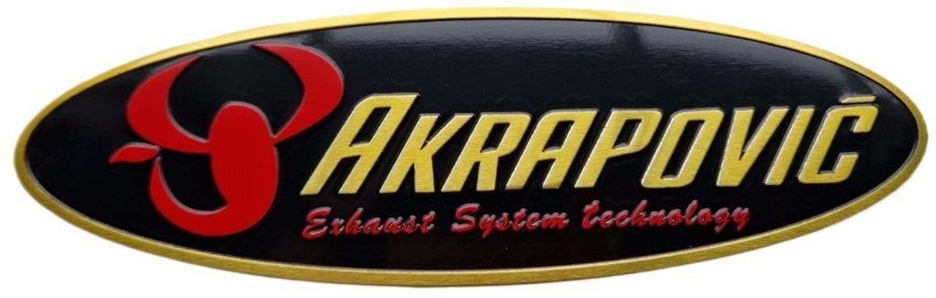 Akrapovic aluminium uitlaatplaatje #3, Verzenden