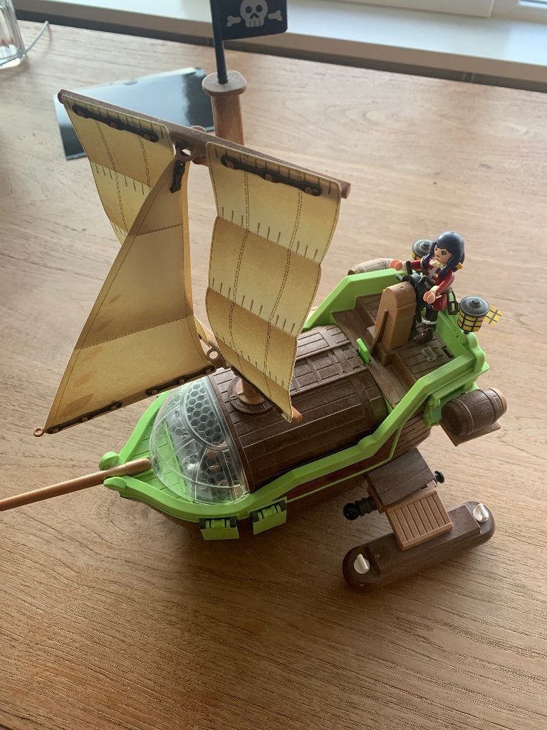 Playmobil Galjoen Kameleon met Ruby en haar mentor Ruben, Ophalen of Verzenden, Gebruikt