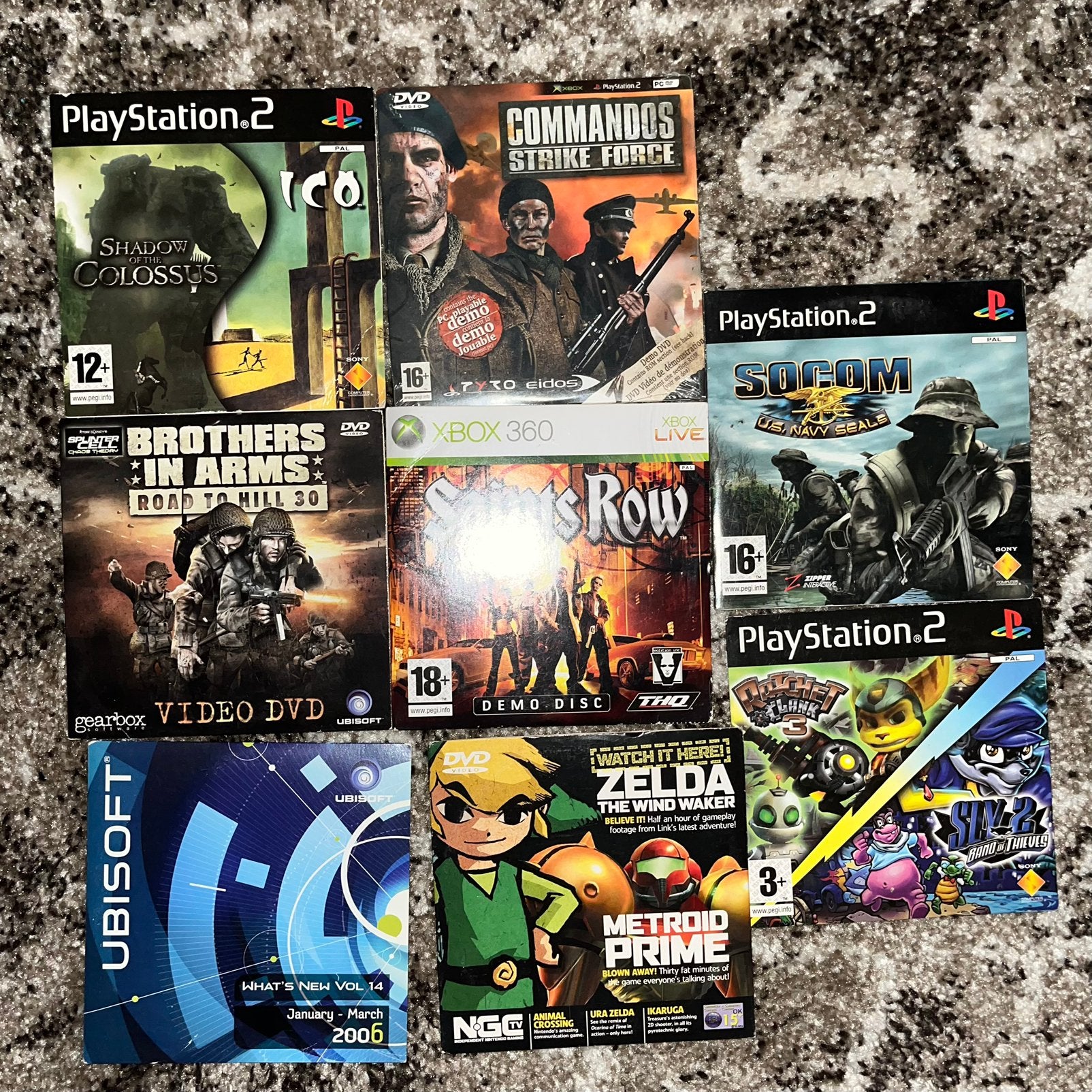 Verschillende demo's voor PlayStation 2, Xbox 360 en meer, 1 speler, Ophalen of Verzenden, Gebruikt, Overige genres