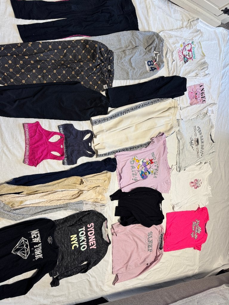 Pakket zomer meisjes truien en vesten maat 146, Ophalen of Verzenden, Gebruikt, Meisje, Trui of Vest
