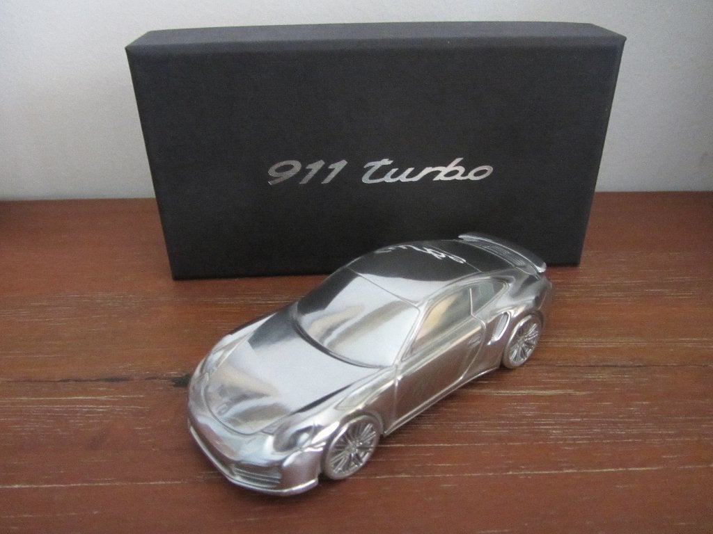 Porsche 911 991.1 Turbo Presse Papier, Paperweight, Ophalen of Verzenden, Nieuw, Auto, Overige merken