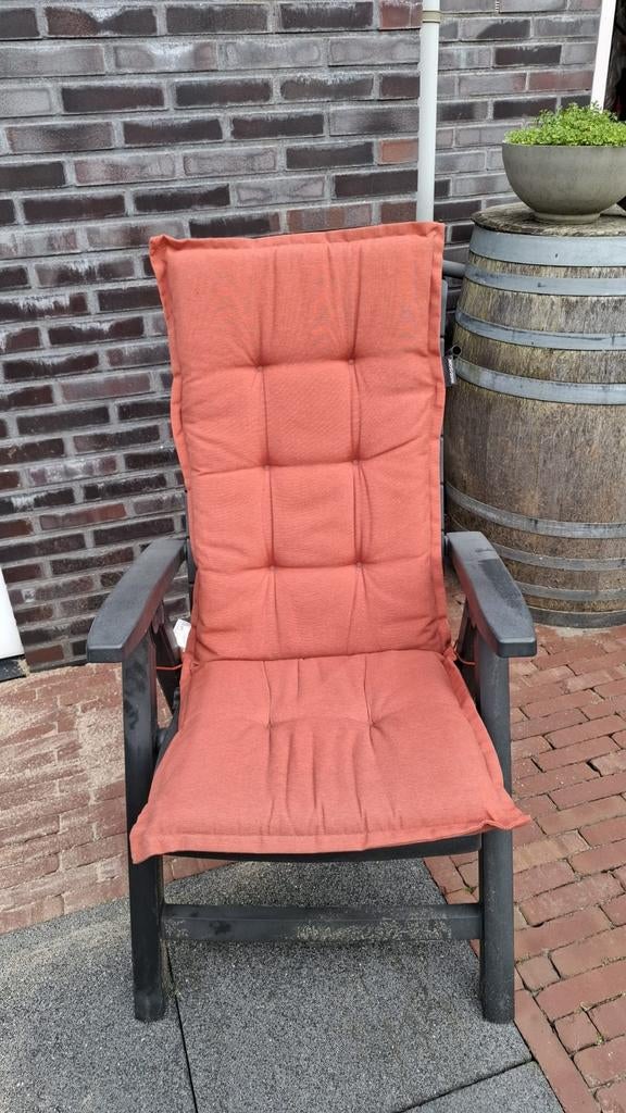 6 Madison stoelkussens - 1 jaar gebruikt, Tuin en Terras, Ophalen of Verzenden