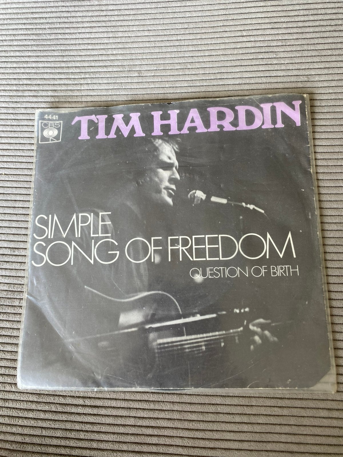 Singeltje - Tim Hardin - Simple song of Freedom, Ophalen of Verzenden, Gebruikt, Pop