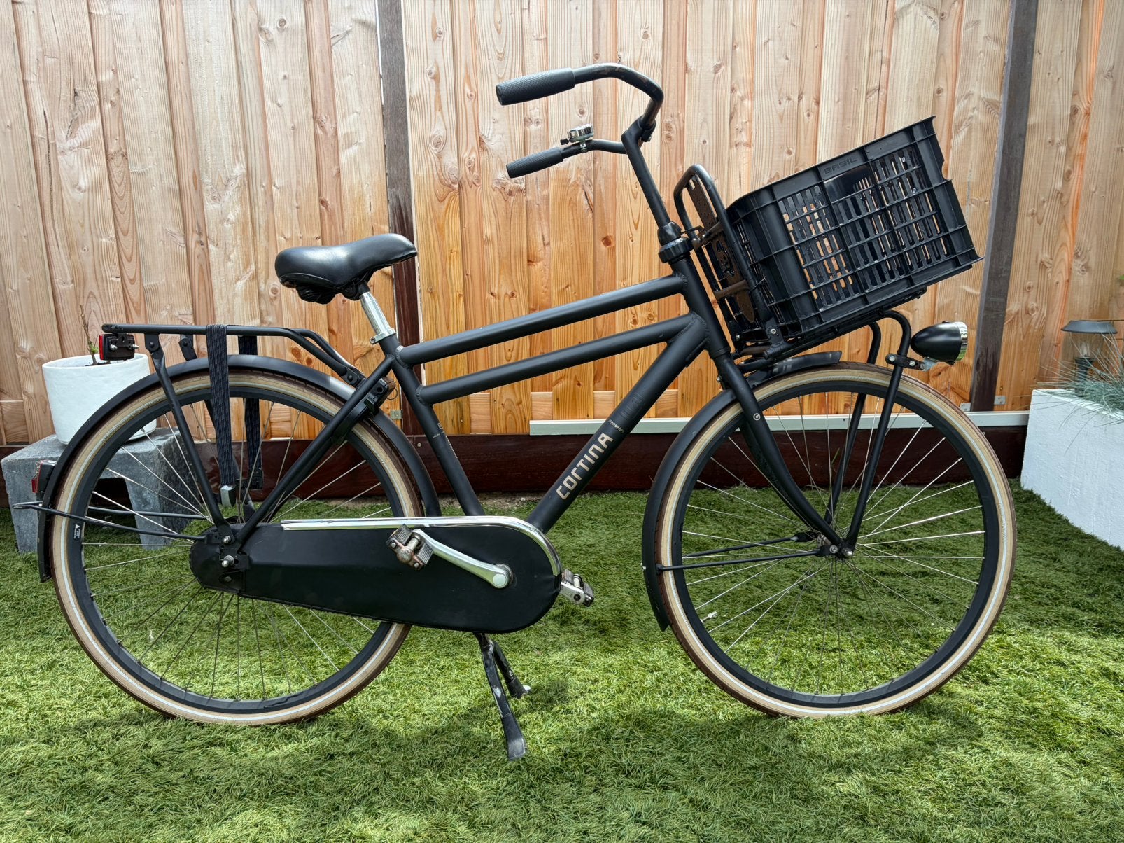 Zeer nette cortina U4 jongens / heren fiets, Terugtraprem, Gebruikt, Versnellingen, 49 tot 53 cm