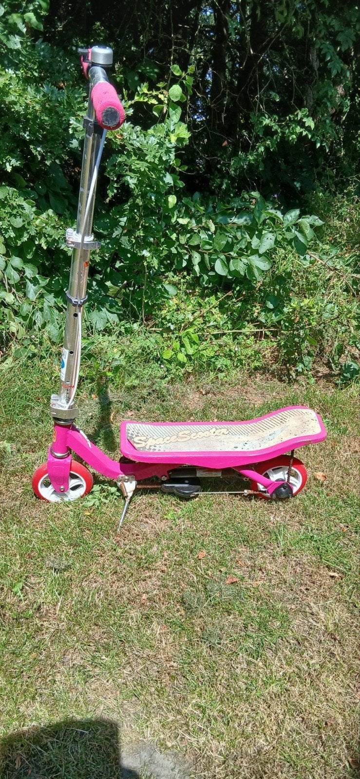 Roze autopet meisjes step - Gebruikt, Ophalen, Gebruikt, Gewone step, Autopet