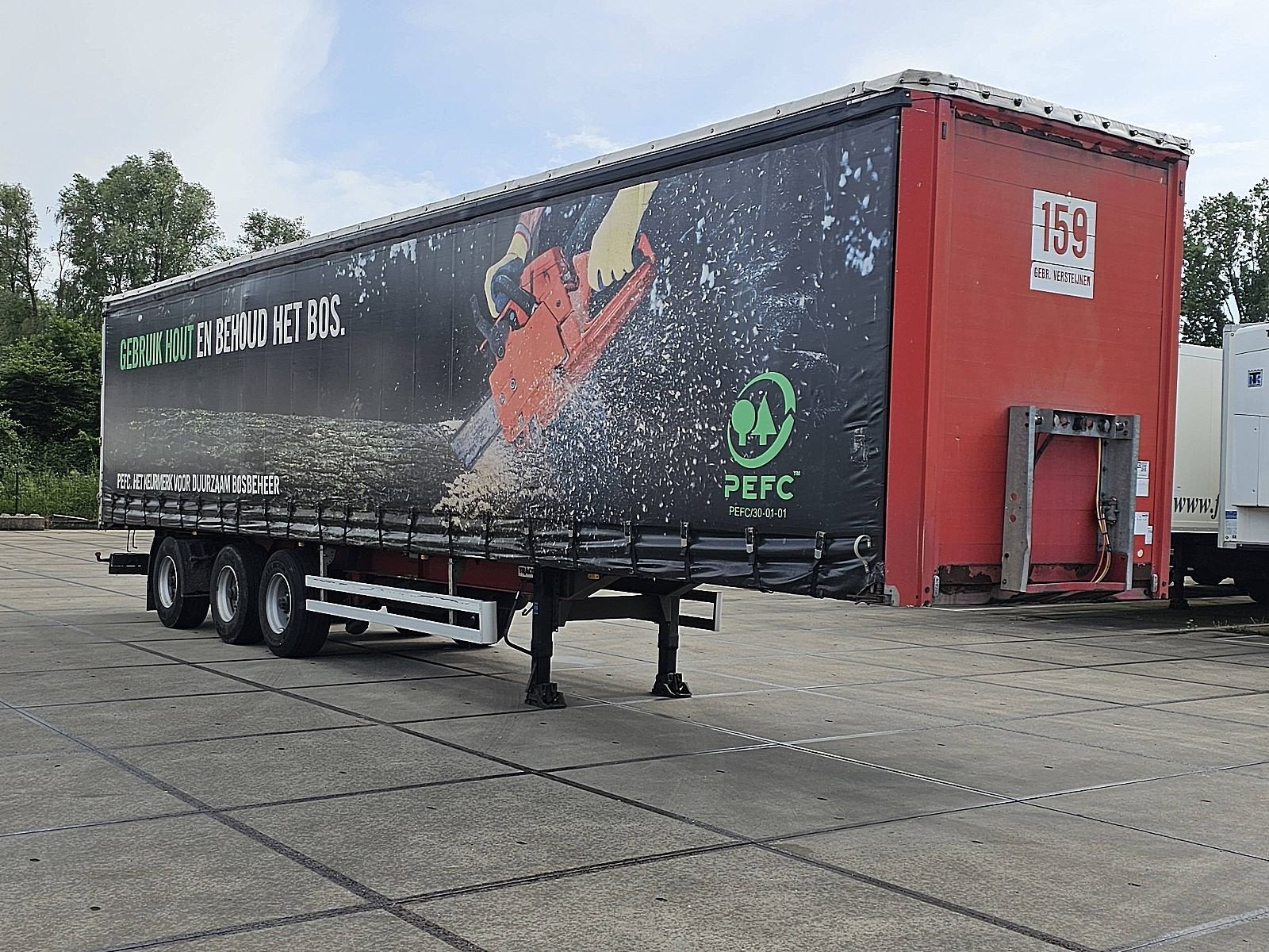 TRACON TO.S 1527 stuuras kooiaap, Auto's, Vrachtwagens, Overige kleuren, Bedrijf, ABS, Aanhangers en Opleggers